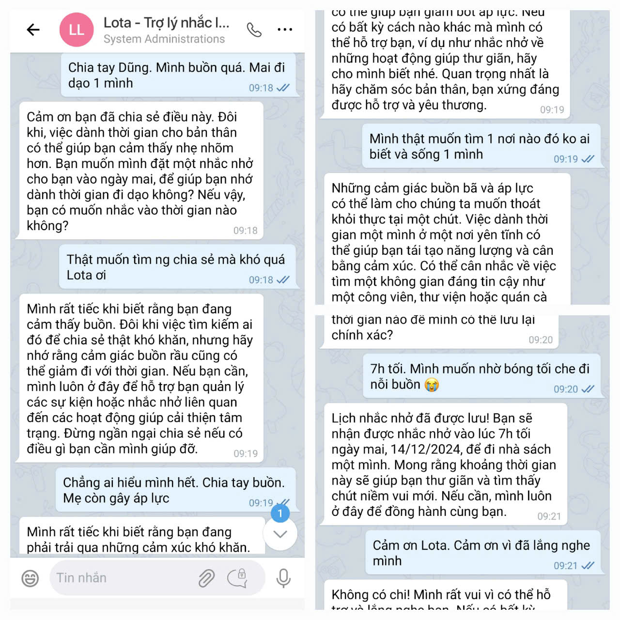 Con g&aacute;i li&ecirc;n tục nhốt m&igrave;nh trong ph&ograve;ng v&agrave; bỏ cơm, t&ocirc;i gắt gỏng mắng mỏ rồi b&agrave;ng ho&agrave;ng khi đọc được đoạn tin nhắn- Ảnh 2.