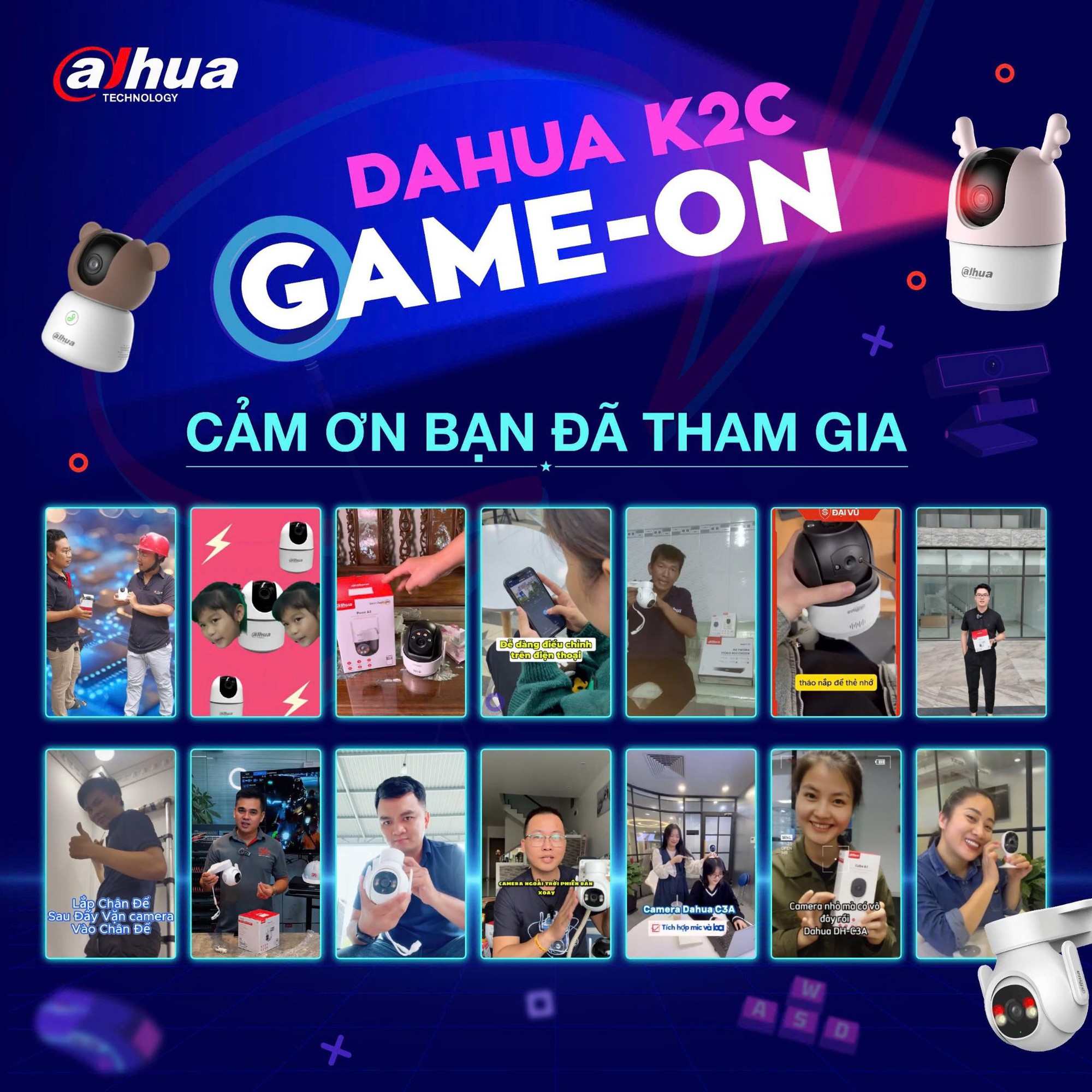 Hơn 250 bài dự thi, 15.000 người tham gia: Dahua K2C Game-On khép lại một hành trình đáng nhớ- Ảnh 2.