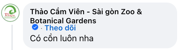 Thảo Cầm Viên bất ngờ đính chính chuyện 