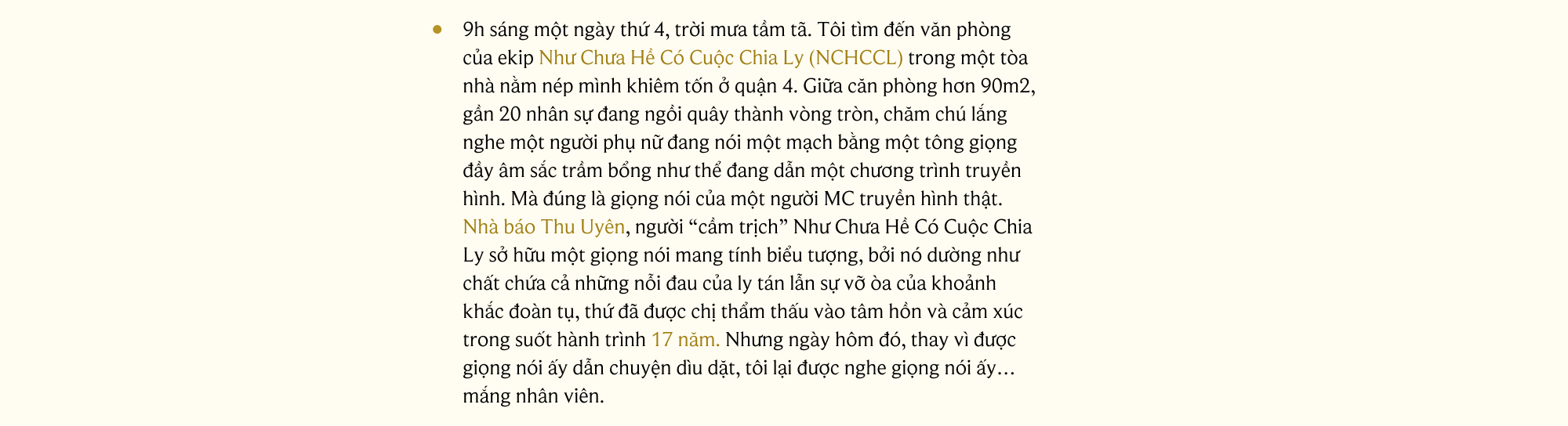 Ekip Như Chưa Hề Có Cuộc Chia Ly “Chúng tôi chỉ kể lại những câu chuyện về sự tử tế và lòng nhân ái"- Ảnh 1.