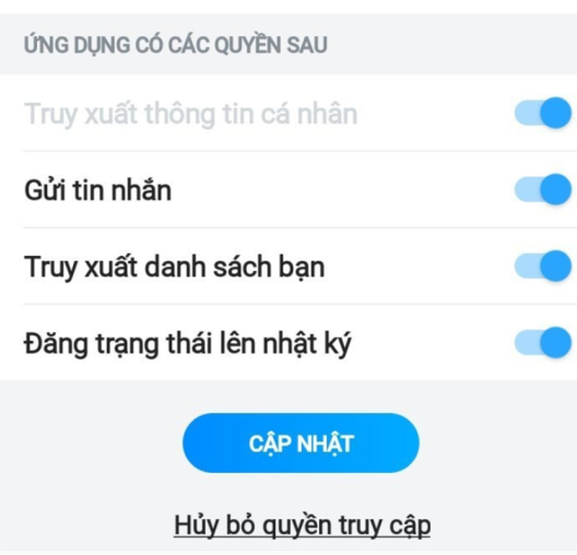 Không chơi game, không bấm bậy vẫn bị tiện ích lạ đọc dữ liệu Zalo: Ấn nút này kiểm tra ngay- Ảnh 7.