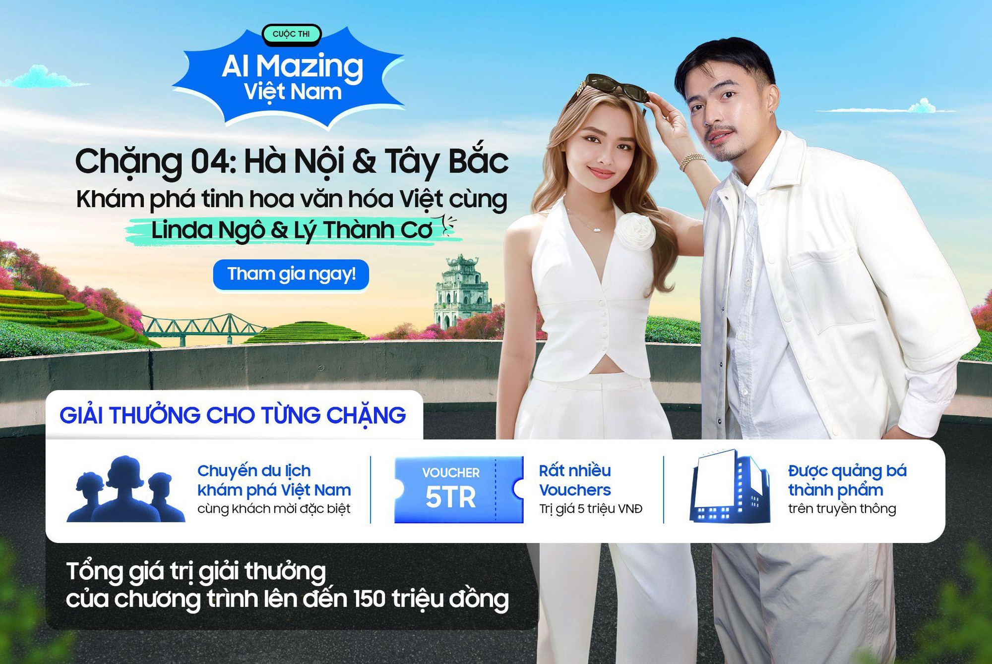 AI Mazing Hà Nội & Tây Bắc hoành tráng với sự đồng hành của S24 FE và hai mentor đình đám- Ảnh 1.