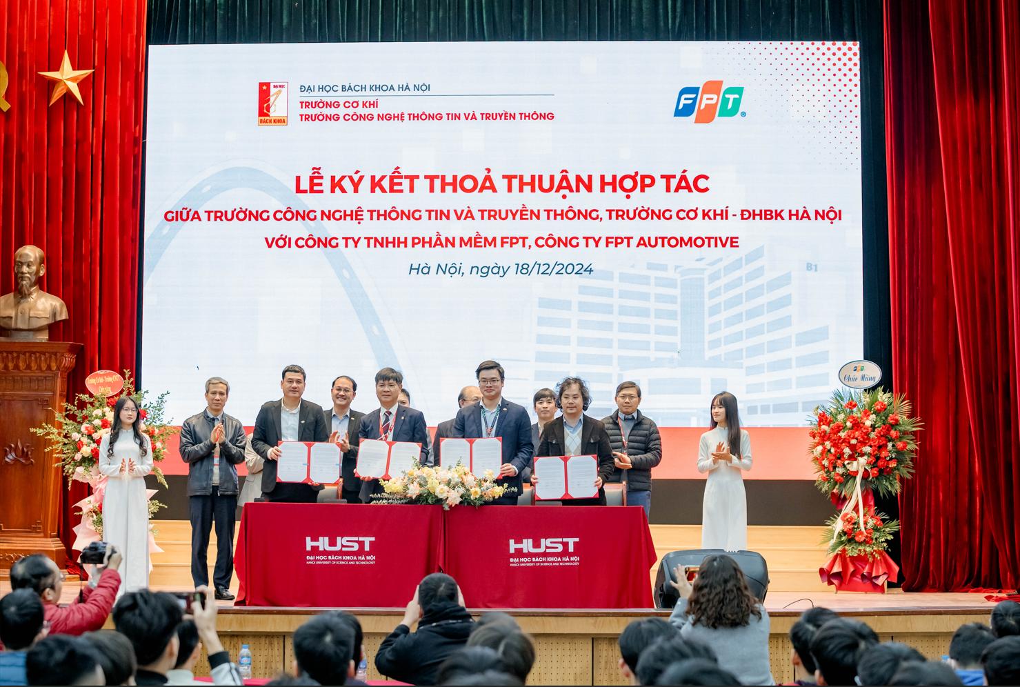 FPT và Đại học Bách Khoa HN hợp tác đào tạo, đáp ứng nhu cầu thiếu hụt 30.000 kỹ sư mảng kỹ thuật ô tô số- Ảnh 1.