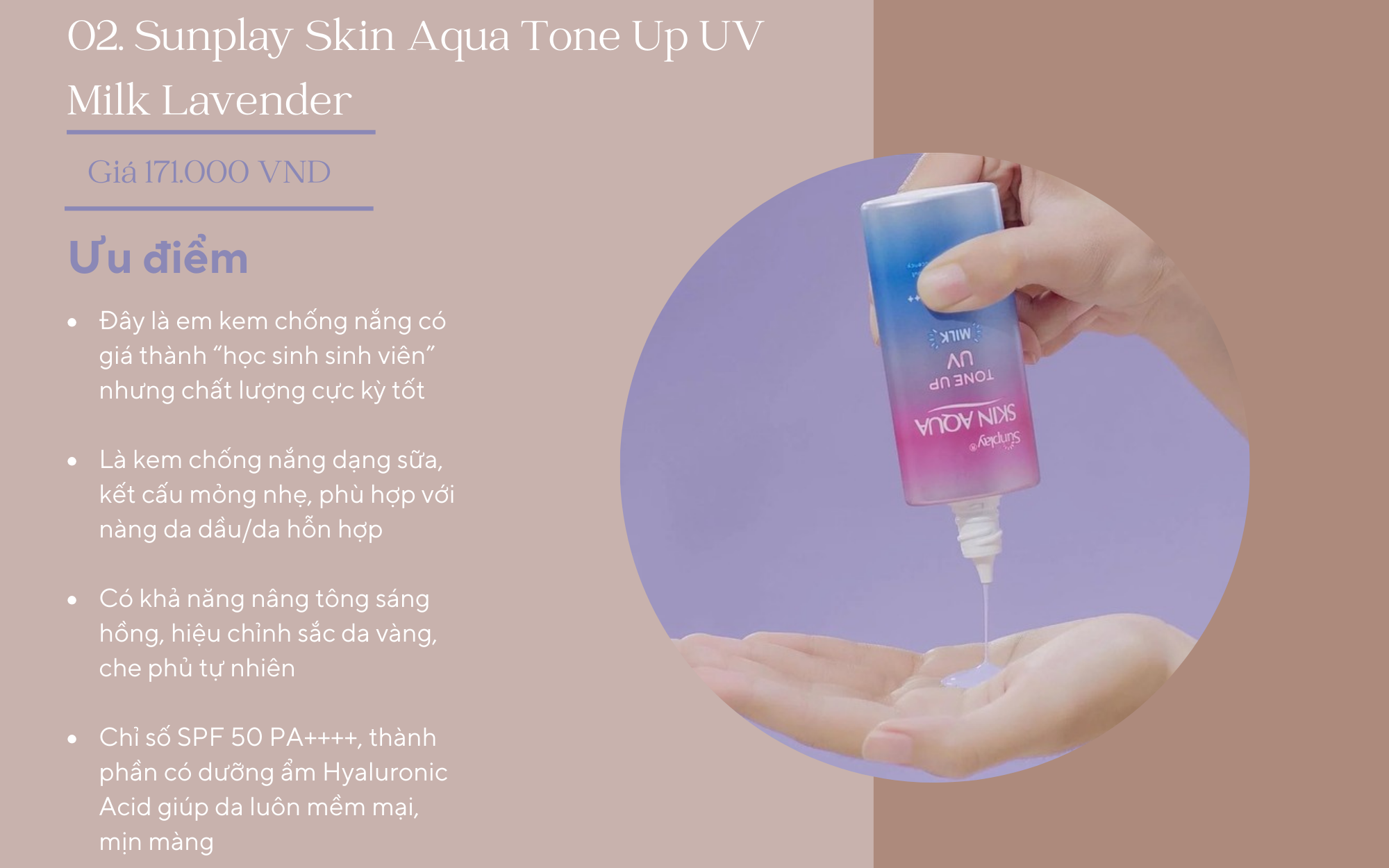10 kem chống nắng bán chạy nhất Shopee: Top 1