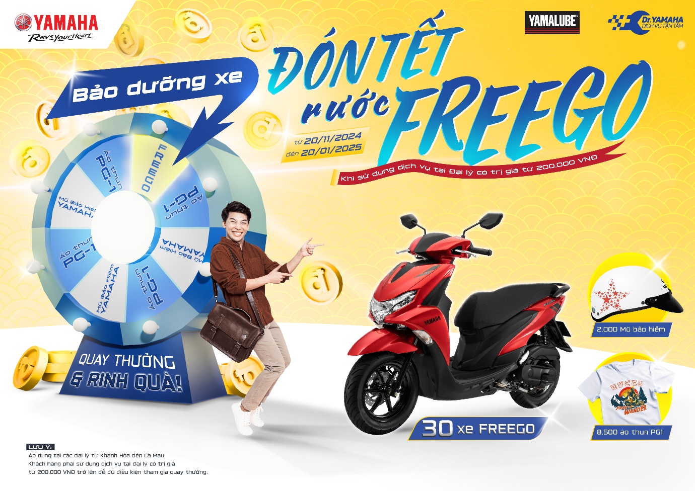 Bảo dưỡng xế cưng đón tết, rước được Yamaha FreeGo hoàn toàn "free" về nhà: có thật không?- Ảnh 1.