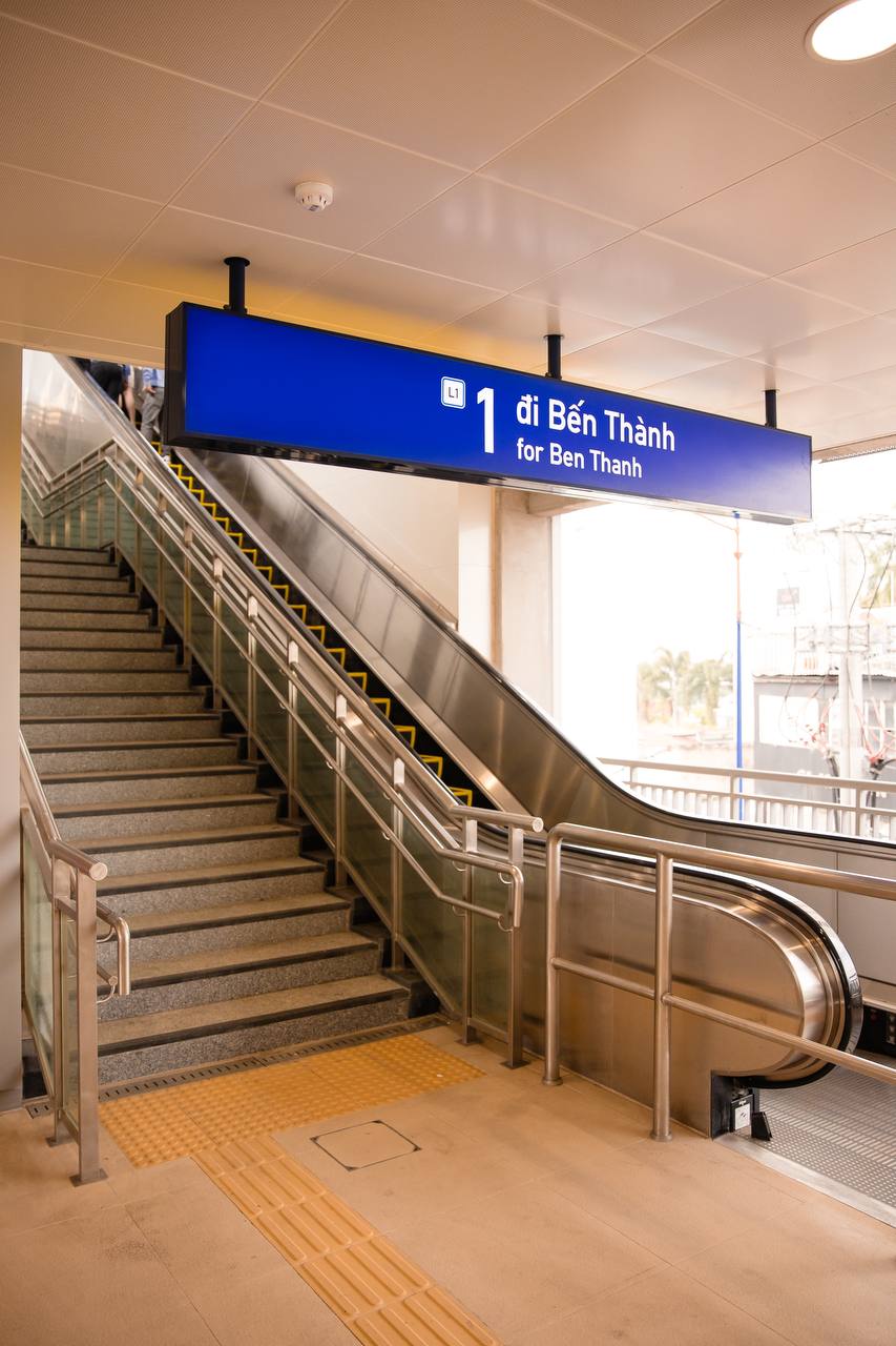 Đổ gục trước loạt góc check-in tại Metro Bến Thành - Suối Tiên: Lên hình vừa ngầu vừa điện ảnh chẳng thua kém gì nước ngoài- Ảnh 3.