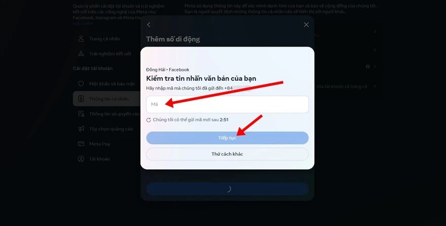 Cách xác thực số điện thoại cho tài khoản Facebook, ai cũng cần biết!- Ảnh 3.