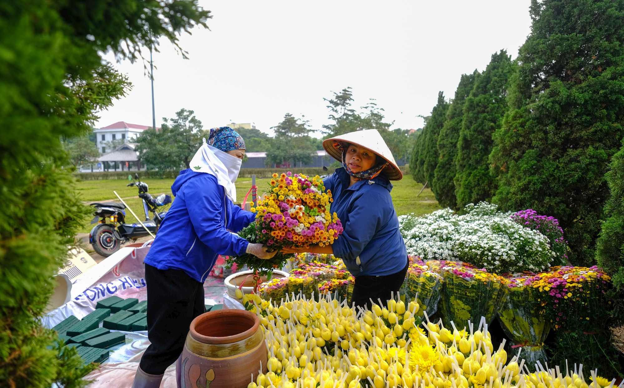 Mê Linh sẵn sàng cho lễ hội hoa lớn nhất miền Bắc- Ảnh 25.