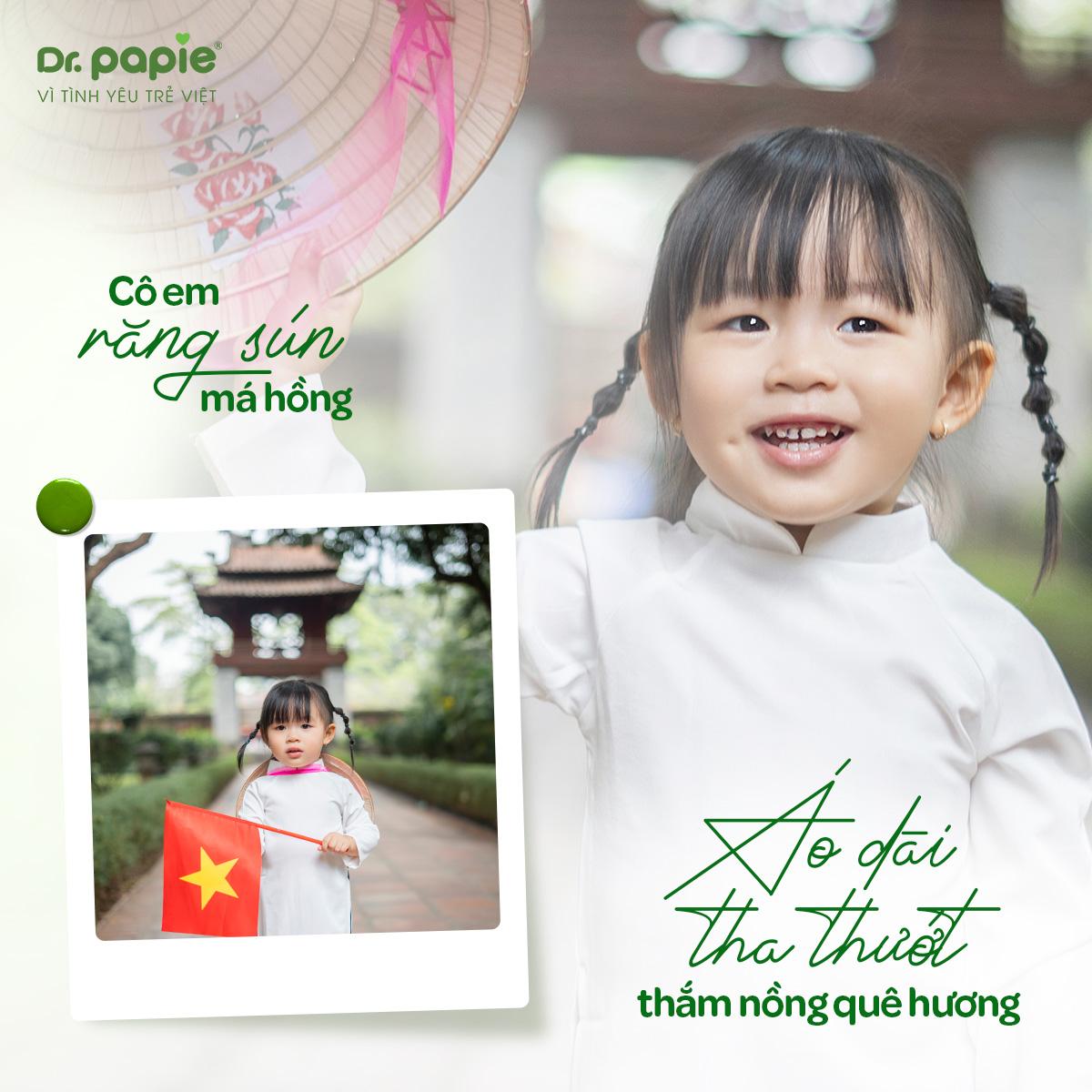 Viral khắp giới bỉm sữa: Bộ ảnh truyền cảm hứng, nu&ocirc;i dưỡng l&ograve;ng y&ecirc;u nước từ thuở "s&uacute;n răng"- Ảnh 4.