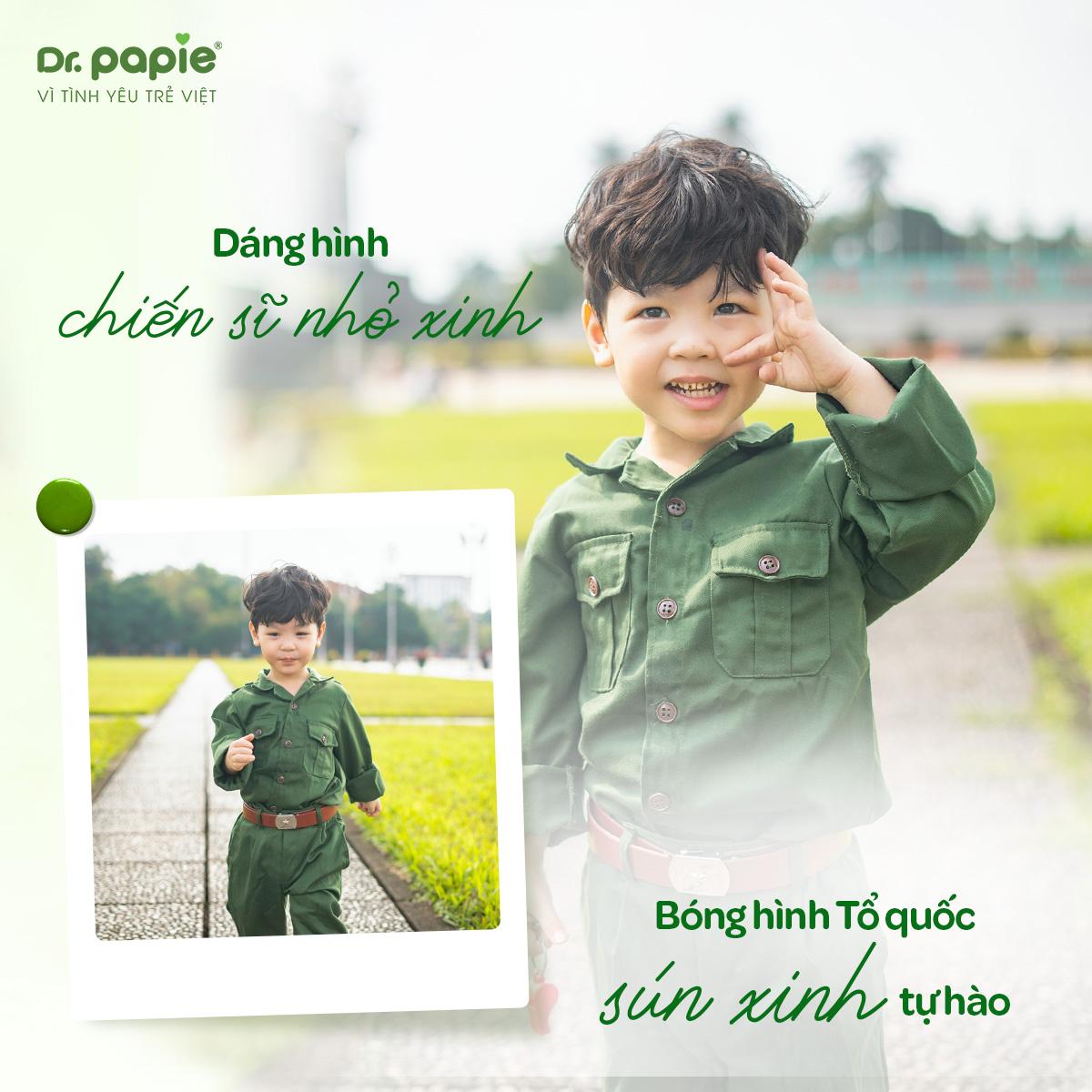 Viral khắp giới bỉm sữa: Bộ ảnh truyền cảm hứng, nu&ocirc;i dưỡng l&ograve;ng y&ecirc;u nước từ thuở "s&uacute;n răng"- Ảnh 6.