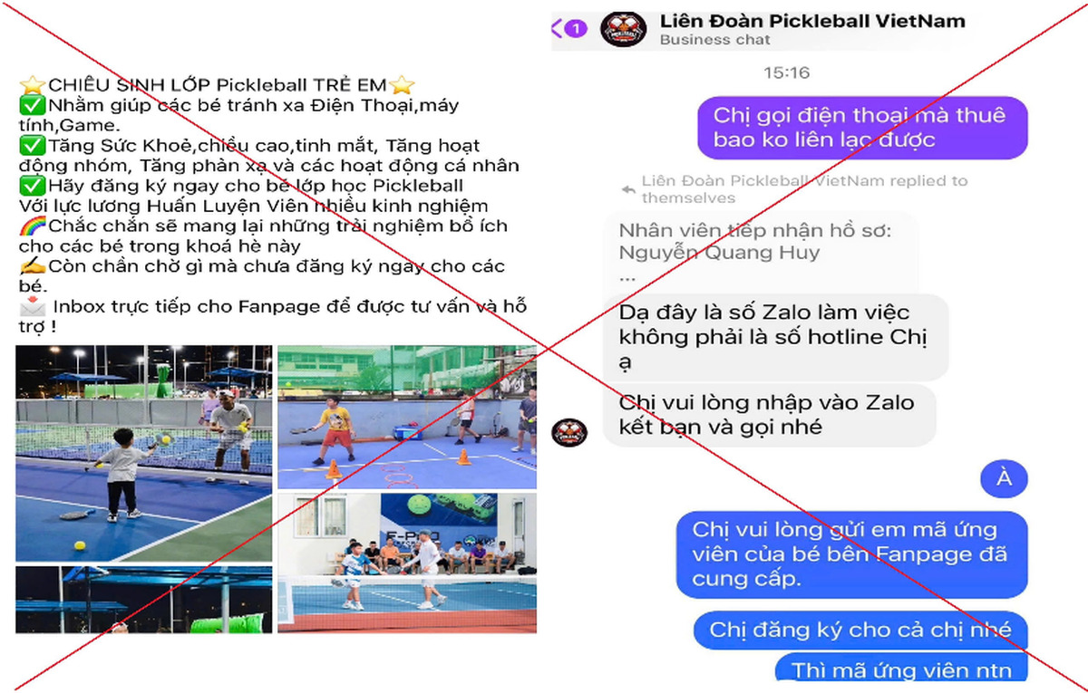 Người chơi Pickleball tại Việt Nam phải cảnh giác ngay với những chiêu trò lừa đảo bắt đầu xuất hiện- Ảnh 2.