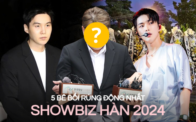 5 bê bối rúng động nhất Kbiz 2024: Sao nam nhận 1000 vòng hoa tang và thành viên BTS phải chào thua 1 nhân vật trốn tội như phim!- Ảnh 1.