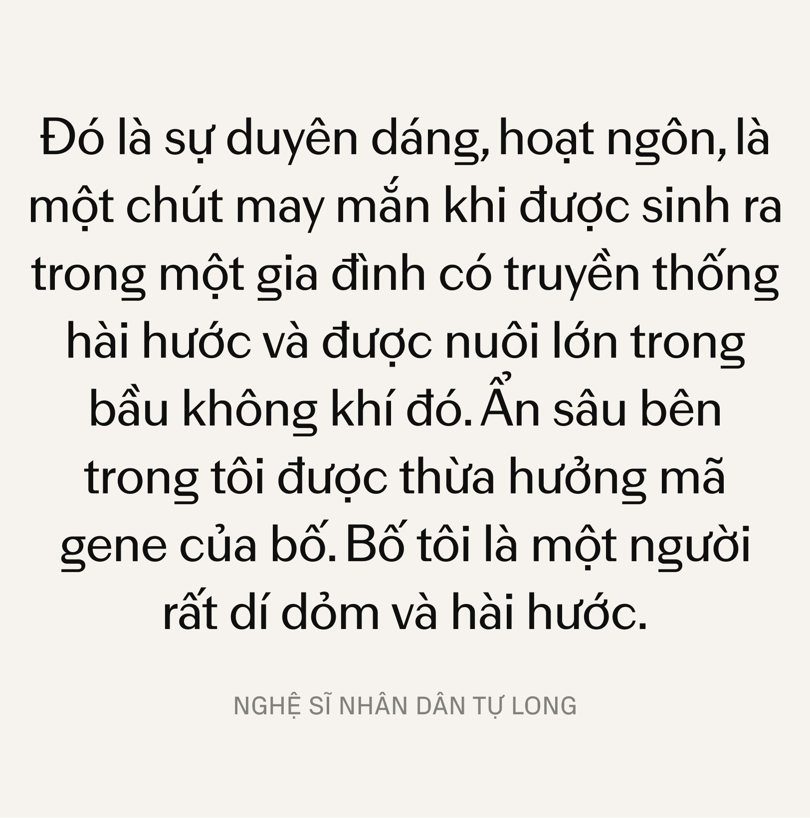 NSND Tự Long: Đưa văn hóa truyền thống đến với người trẻ - Đừng đậm đặc, nhưng không được đơn điệu- Ảnh 4.