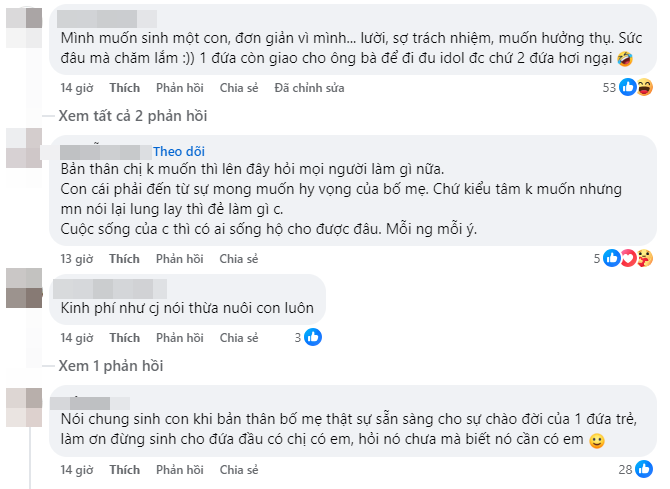 Bị thúc ép sinh thêm con, mẹ bỉm không muốn nhưng lại sợ lời ra tiếng vào, dân mạng nói 1 câu mà thuyết phục- Ảnh 4.