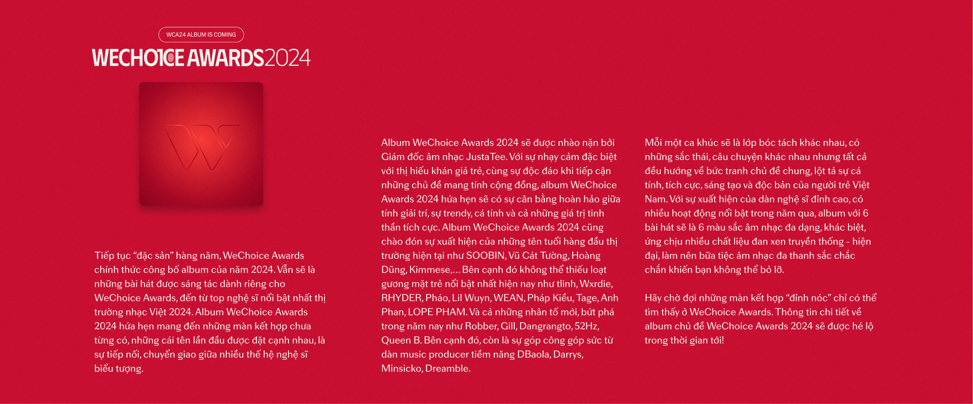 2024 - Kỷ nguy&ecirc;n &acirc;m nhạc mới toả s&aacute;ng, đ&aacute;nh dấu cột mốc: Kh&aacute;n giả Việt y&ecirc;u nghệ sĩ Việt- Ảnh 7.