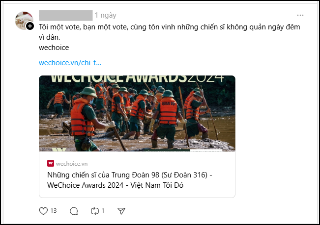 Tinh thần gọi vote “rất WeChoice” tại đường đua năm nay: Vì ai cũng xứng đáng!- Ảnh 6.