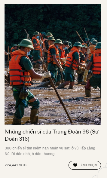 Top 10 truyền cảm hứng sau 3 ngày bình chọn: Cộng đồng dành tình yêu cho những câu chuyện tình người trong siêu bão Yagi- Ảnh 9.