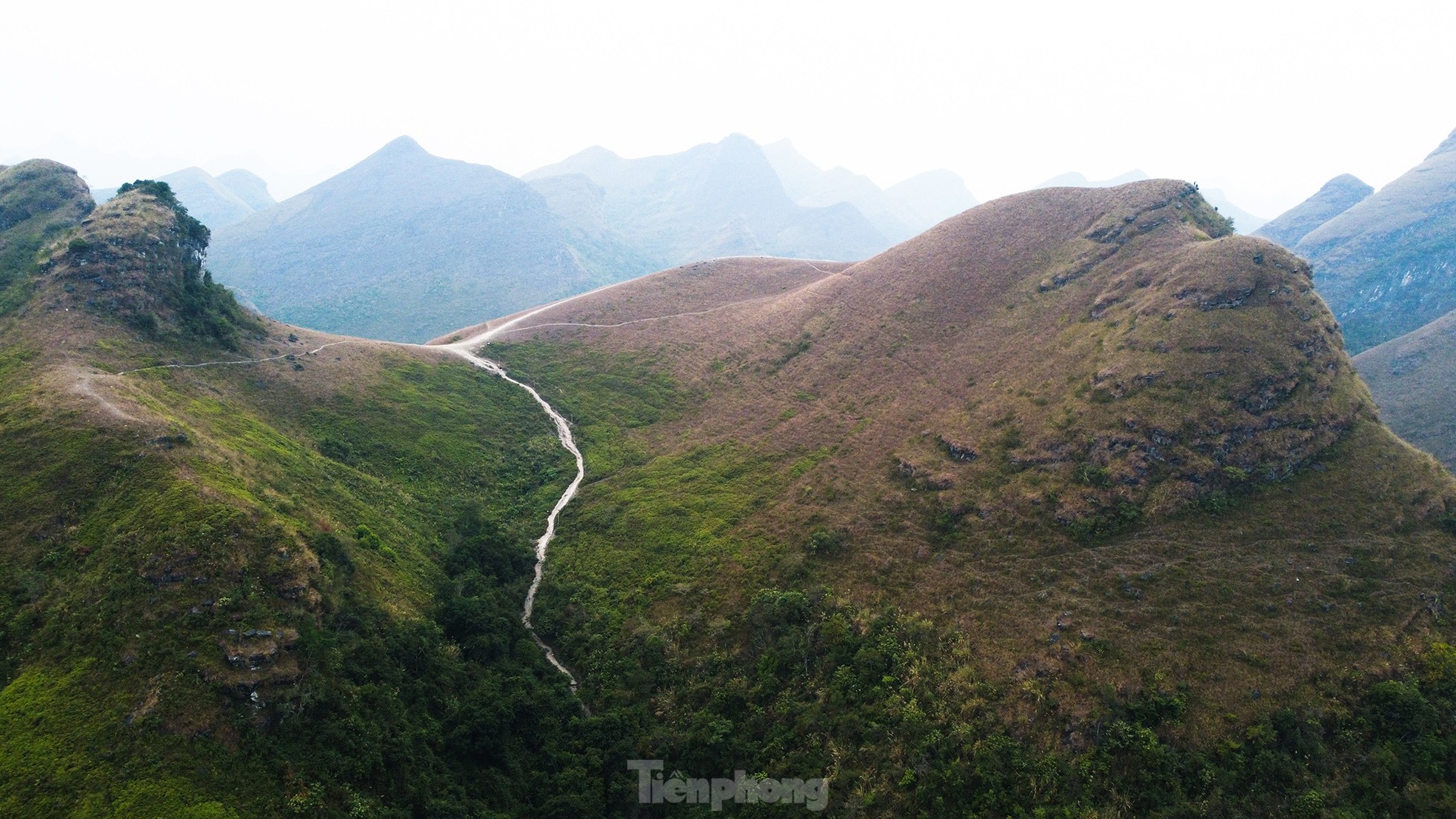 Cảnh đẹp hoang sơ, thơ mộng trên đồi cỏ cháy nổi tiếng Cao Bằng- Ảnh 2.