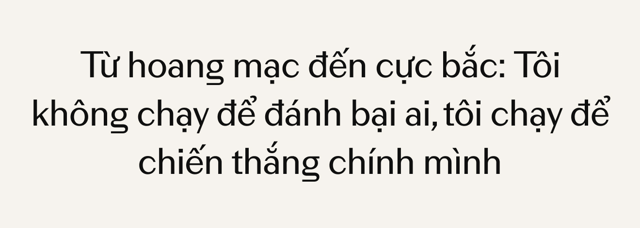 Từ người thường đến phi thường, đây là Thanh Vũ, người phụ nữ Việt Nam chinh phục những đường chạy khắc nghiệt nhất thế giới- Ảnh 3.