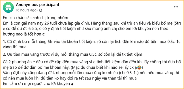 Tôi chân thành khuyên bạn nên học 2 cô gái này để vừa có tiền tiết kiệm, vừa dư tiền mua vàng- Ảnh 2.