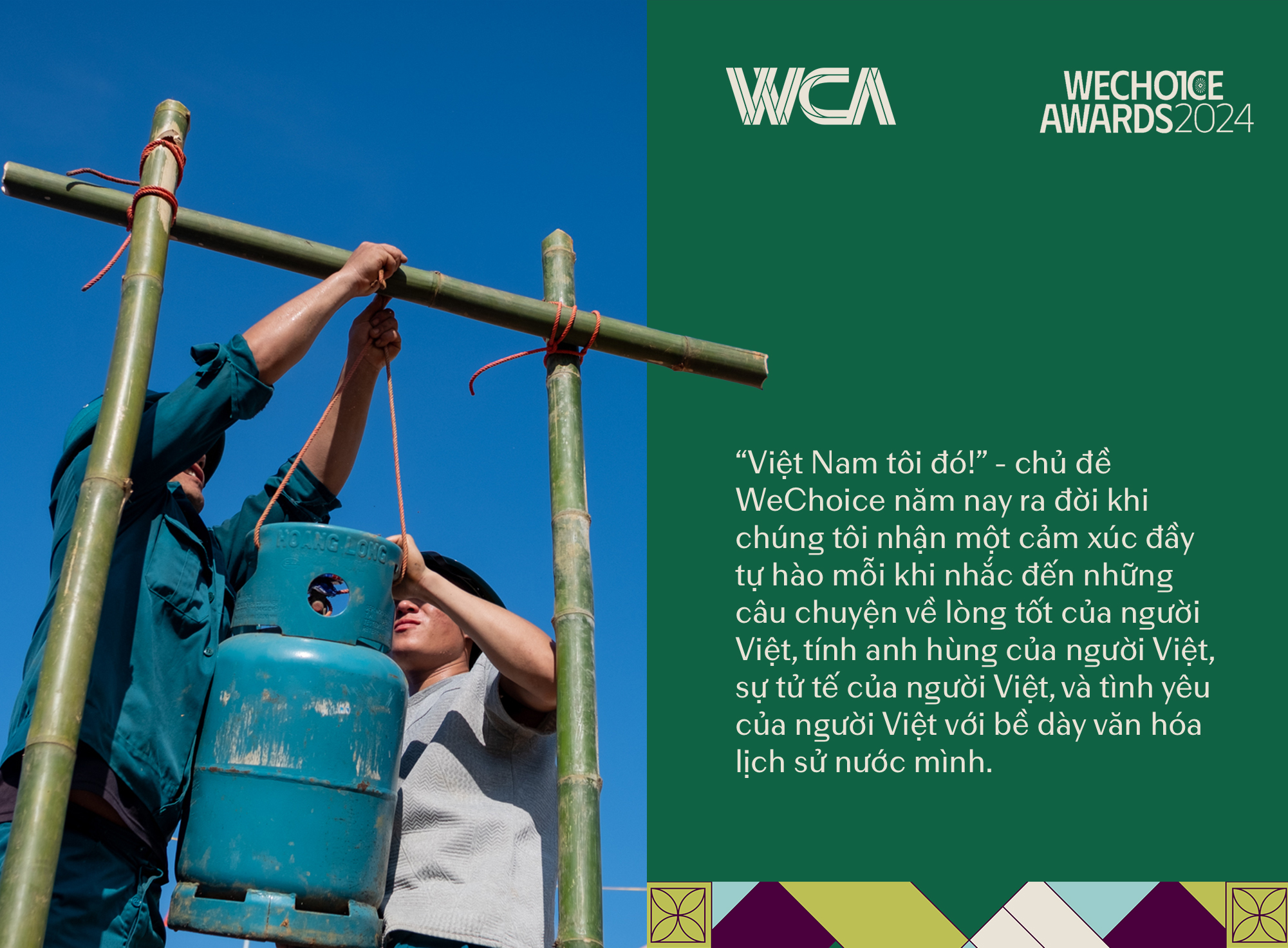 WeChoice Awards 2024 "Việt Nam tôi đó"
