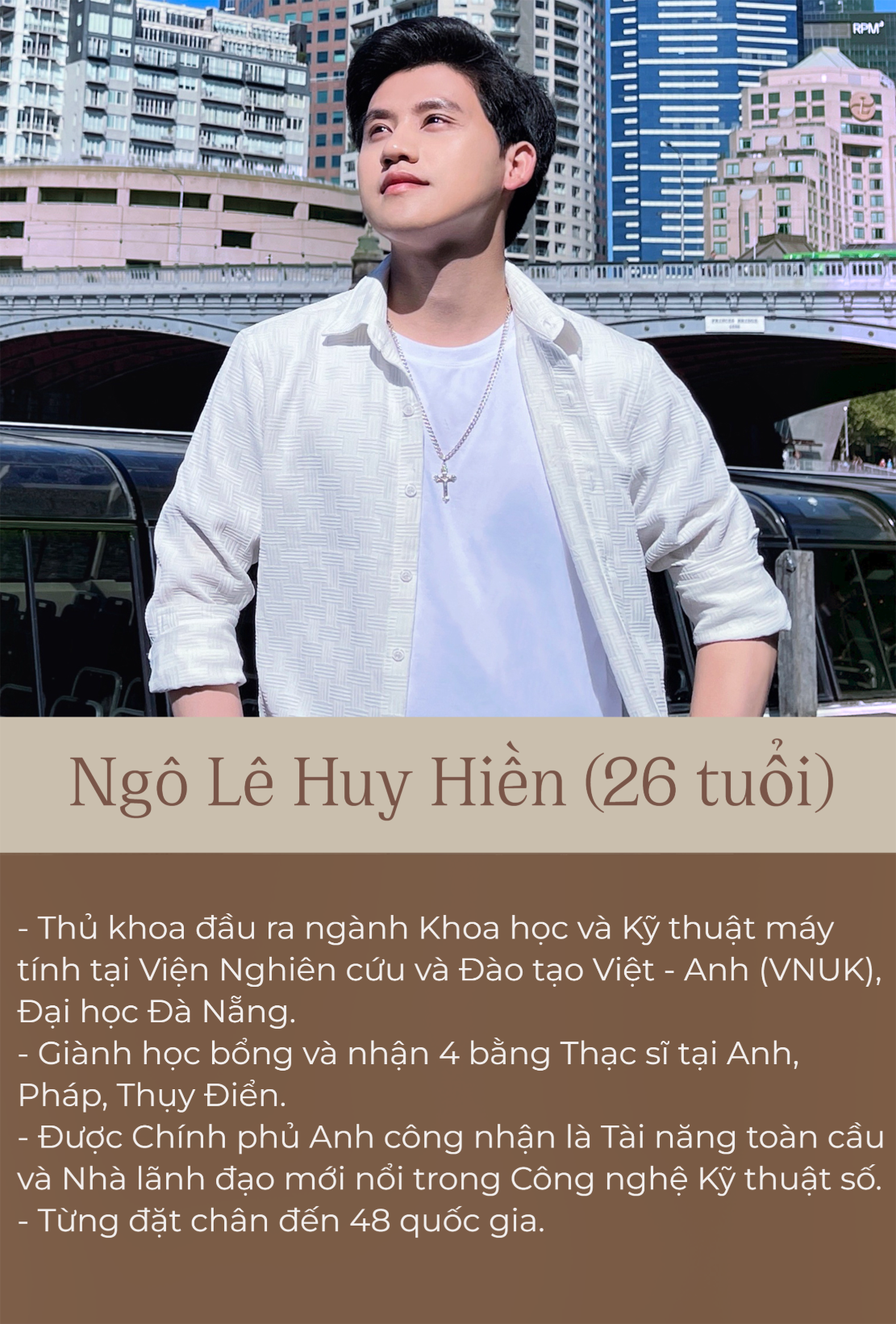 Đừng để phụ huynh thấy: "Con nhà người ta" có 4 bằng Thạc sĩ, đi 48 quốc gia, được công nhận là Tài năng toàn cầu- Ảnh 2.