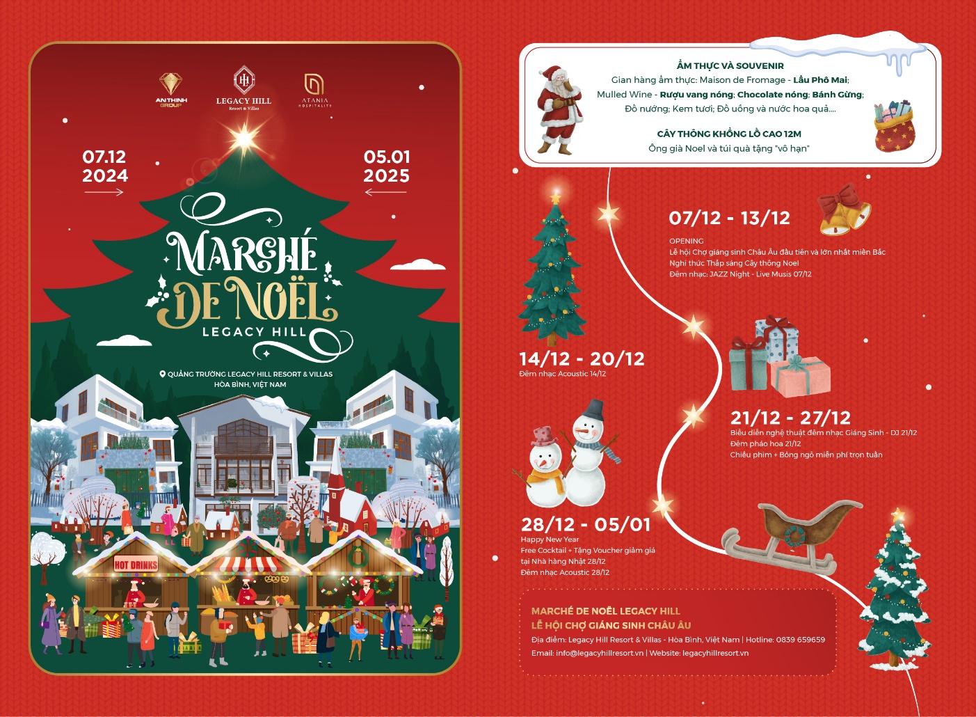 Đến Legacy Hill kh&aacute;m ph&aacute; vẻ đẹp rực rỡ của Hội chợ Gi&aacute;ng sinh - March&eacute; de No&euml;l- Ảnh 2.