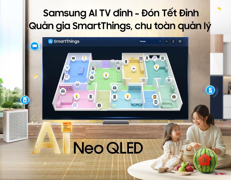 Đón Tết đỉnh với Samsung AI TV cỡ lớn 65-75-85 inch giá tốt: Trải nghiệm âm sắc toàn năng, nhận ngay ưu đãi khủng- Ảnh 3.