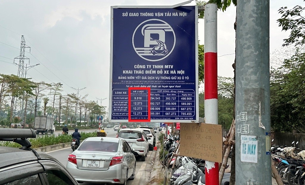 B&atilde;i xe quanh Bệnh viện K T&acirc;n Triều trưng biển "c&oacute; ph&eacute;p" nhưng thu ph&iacute; "v&ocirc; ph&eacute;p"- Ảnh 8.