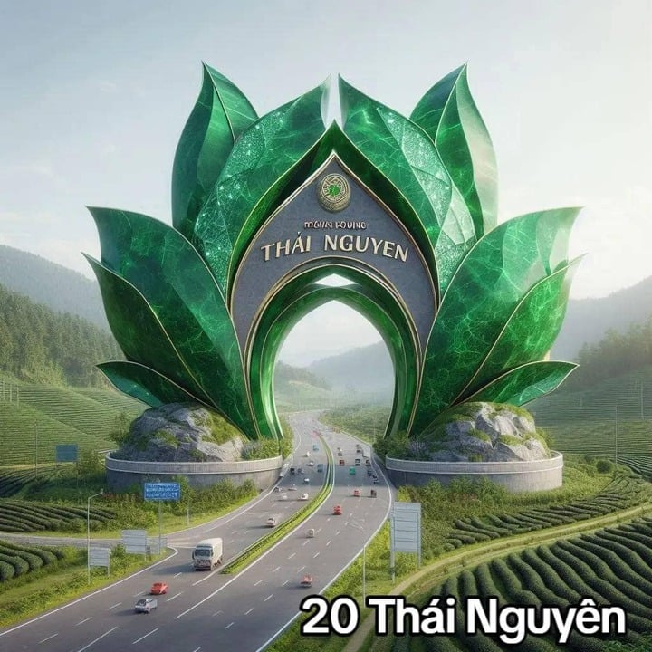 Loạt ảnh cổng ch&agrave;o 63 tỉnh th&agrave;nh do AI vẽ đ&oacute;n năm 2025 khiến d&acirc;n mạng th&iacute;ch th&uacute;- Ảnh 2.