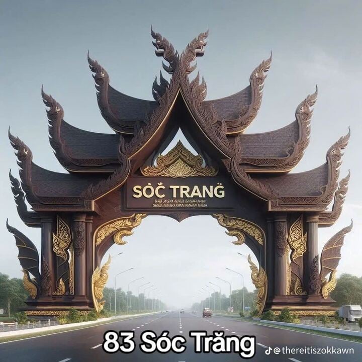 Loạt ảnh cổng ch&agrave;o 63 tỉnh th&agrave;nh do AI vẽ đ&oacute;n năm 2025 khiến d&acirc;n mạng th&iacute;ch th&uacute;- Ảnh 11.