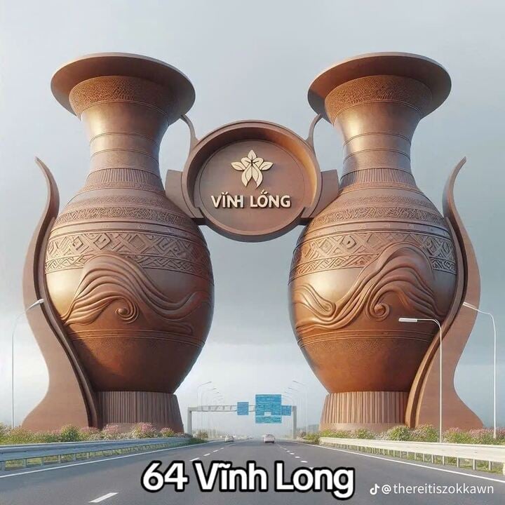 Loạt ảnh cổng ch&agrave;o 63 tỉnh th&agrave;nh do AI vẽ đ&oacute;n năm 2025 khiến d&acirc;n mạng th&iacute;ch th&uacute;- Ảnh 12.