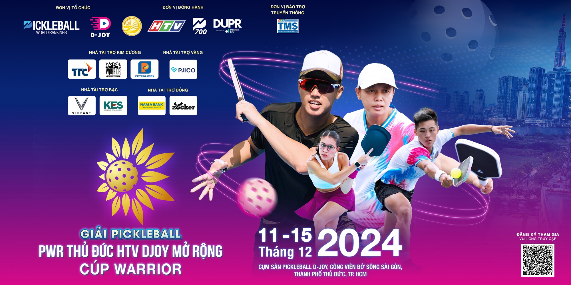 Trương Vinh Hiển, Lý Hoàng Nam tham gia giải Pickleball tầm cỡ quốc tế tại Việt Nam- Ảnh 1.