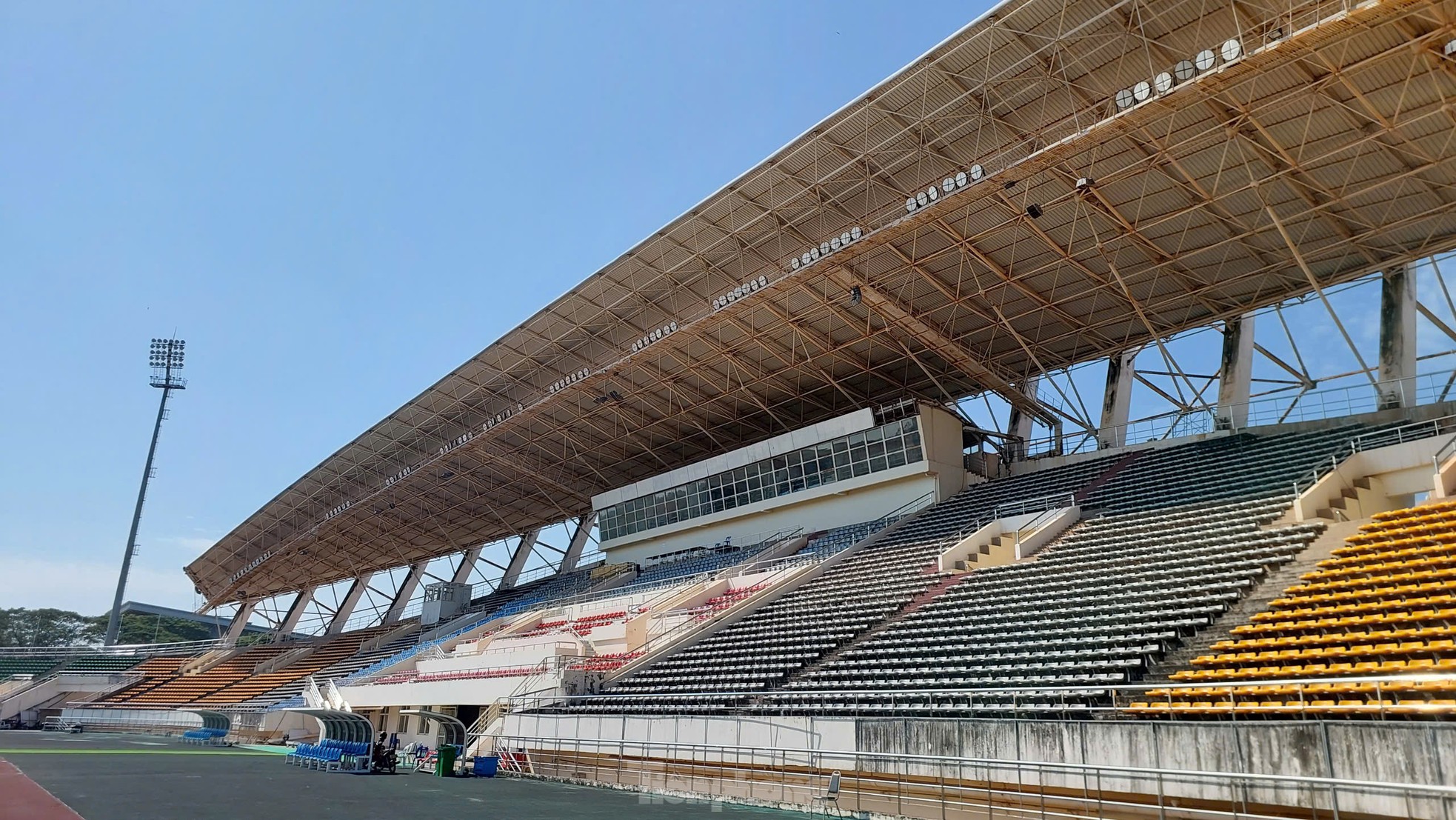 Cận cảnh New Laos National Stadium, nơi diễn ra trận ra qu&acirc;n ASEAN Cup 2024 của đội tuyển Việt Nam- Ảnh 6.