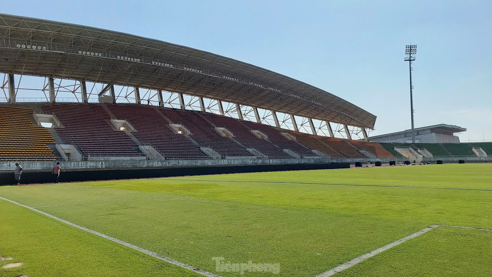Cận cảnh New Laos National Stadium, nơi diễn ra trận ra qu&acirc;n ASEAN Cup 2024 của đội tuyển Việt Nam- Ảnh 5.