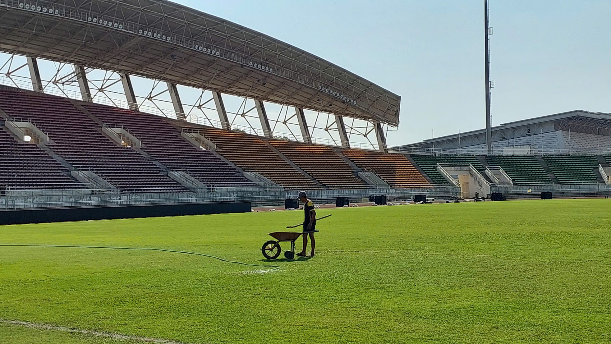 Cận cảnh New Laos National Stadium, nơi diễn ra trận ra qu&acirc;n ASEAN Cup 2024 của đội tuyển Việt Nam- Ảnh 9.
