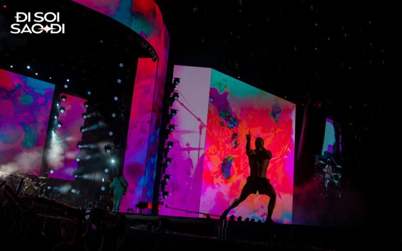 Imagine Dragons quá đỉnh: Mang cả World Tour đến 8WONDER, giọng hát live như "dát vàng lỗ tai" khiến fan Việt nghe mà sốc!- Ảnh 7.