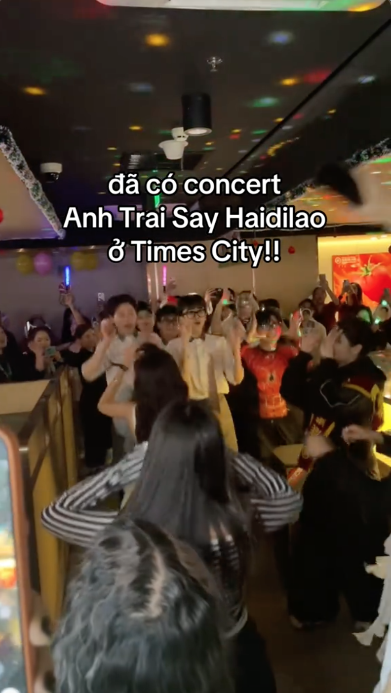 Haidilao đã làm gì trong đêm concert Anh Trai Say Hi ở Hà Nội?- Ảnh 3. Haidilao đã làm gì trong đêm concert Anh Trai Say Hi ở Hà Nội?- Ảnh 3.