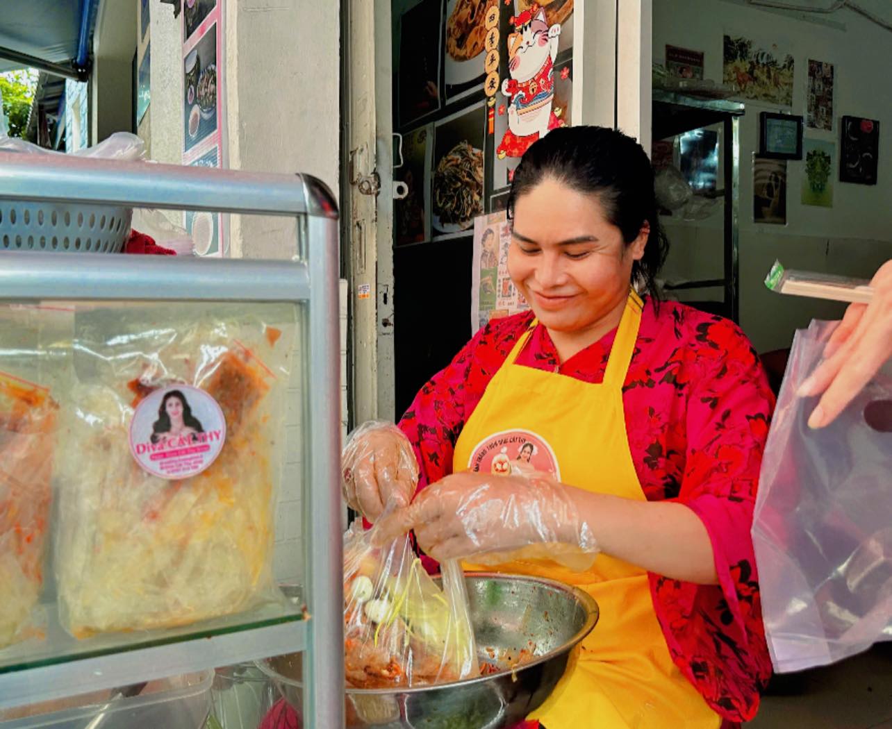 Bán tận 50k/bịch bánh tráng trộn, Diva …