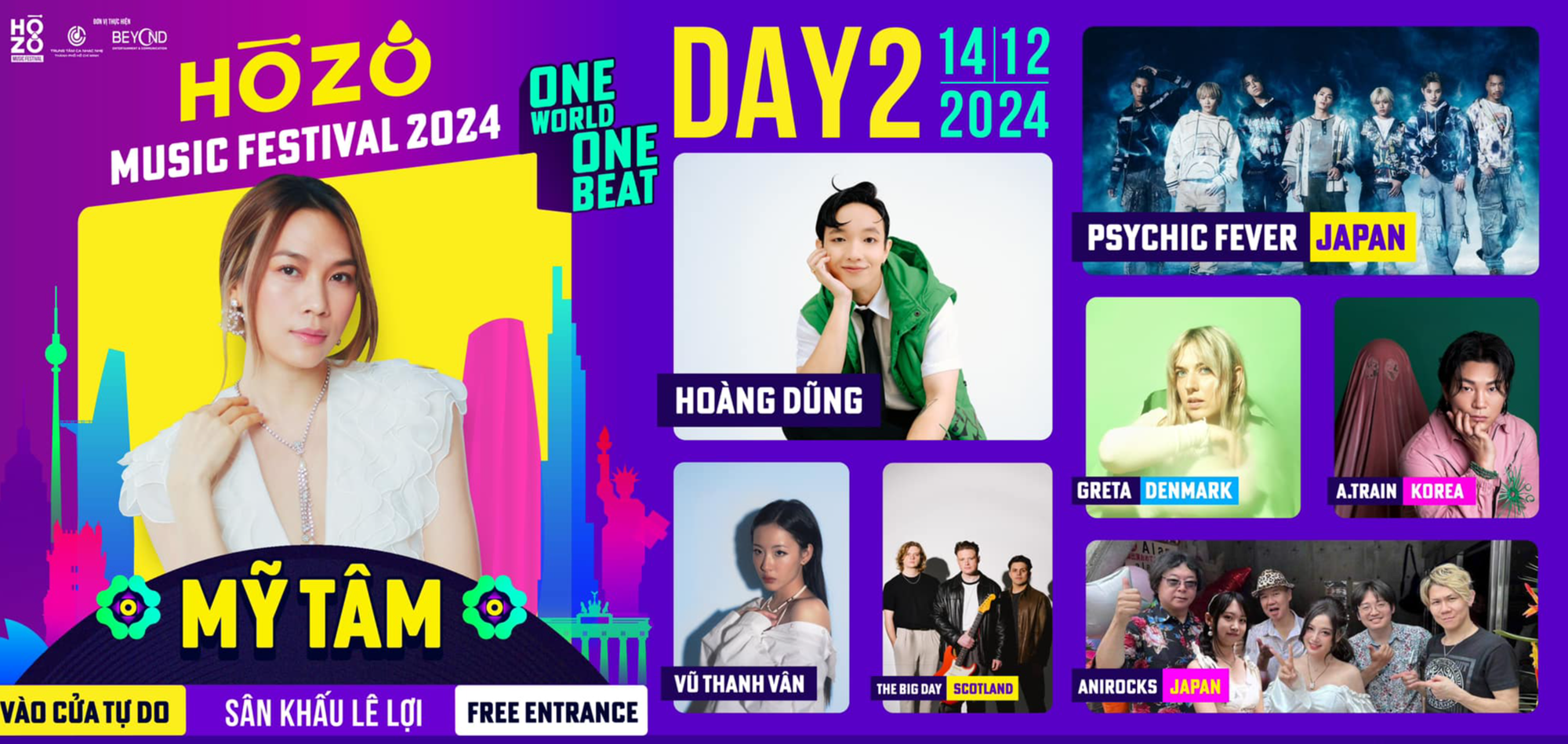 Liên hoan âm nhạc quốc tế HOZO 2024 sẽ mang tới trải nghiệm toàn diện và sân khấu độc bản- Ảnh 2.