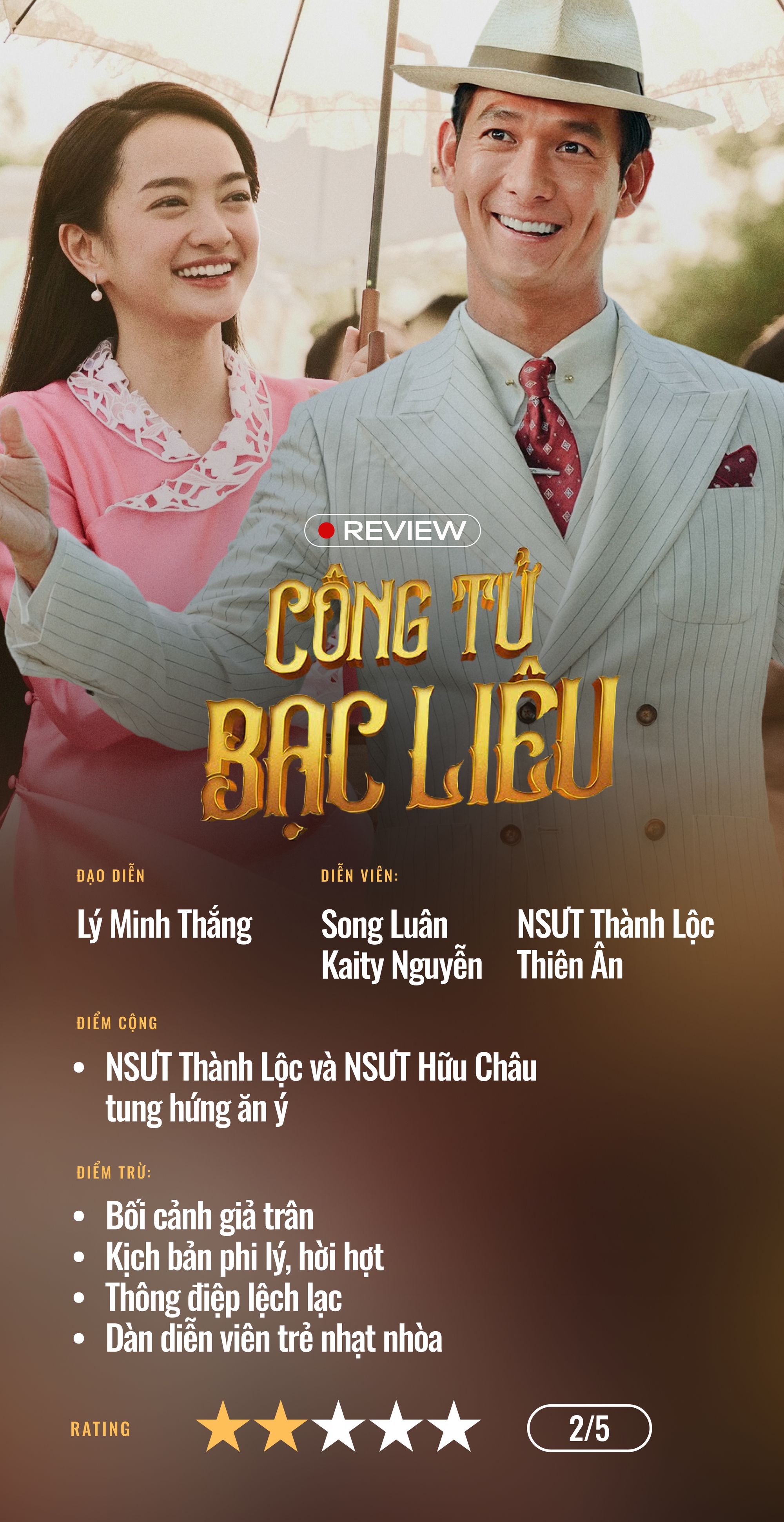 Công Tử Bạc Liêu: Sự lựa chọn sai lầm của Song Luân và Kaity Nguyễn- Ảnh 7.