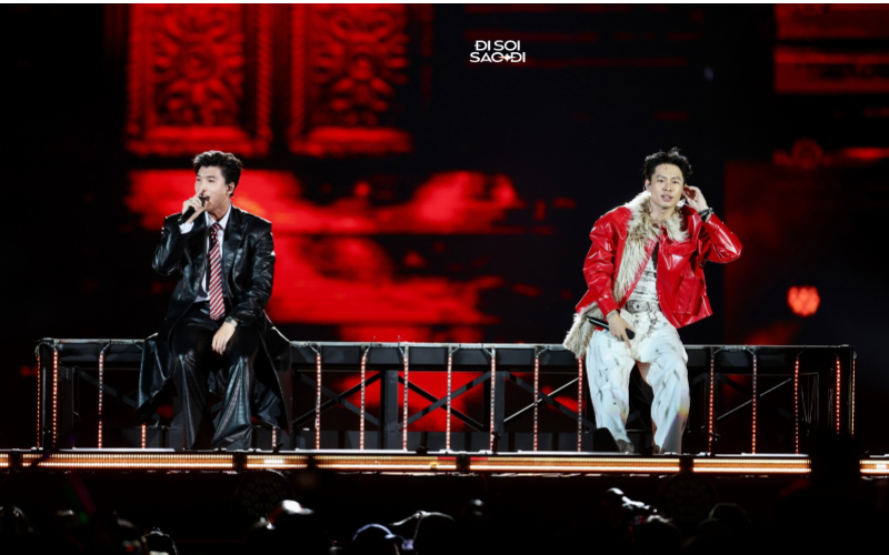 HIEUTHUHAI cùng GERDNANG “walk” từ Hà Nội đến TP.HCM, đốt cháy sân khấu 8Wonder Winter với nguồn năng lượng tuyệt vời- Ảnh 6.