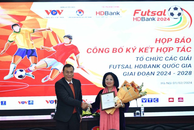 Đội vô địch giải Futsal quốc gia 2024 nhận thưởng 500 triệu đồng - Ảnh 1.
