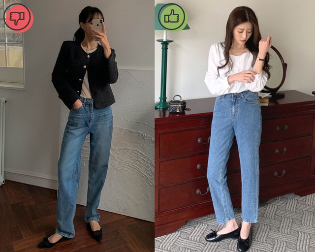 4 kiểu quần jeans dìm dáng, nàng sở hữu chiều cao khiêm tốn nên tránh - Ảnh 2.