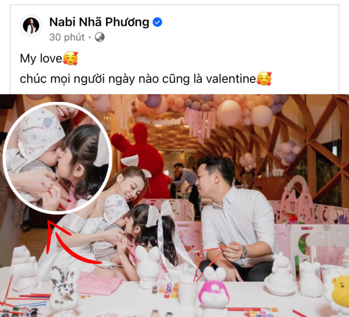 View - Nhã Phương đăng khoảnh khắc ngọt bên gia đình, lần hiếm hoi để lộ dung mạo con trai