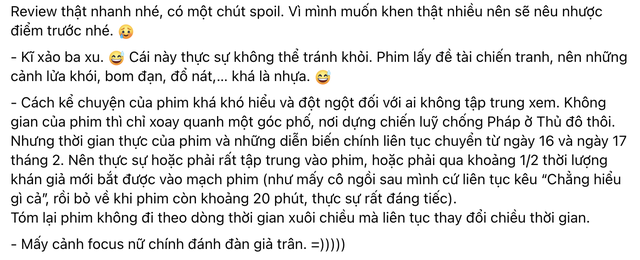 Khán giả review Đào, Phở và Piano: Ai trót yêu Hà Nội xem phim này sẽ càng thấy yêu hơn! - Ảnh 6.