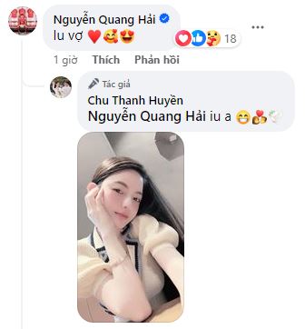 Quang Hải và Chu Thanh Huyền khiến dân tình lịm tim vì nói lời yêu quá ngọt ngào, không ngờ cũng có ngày chàng cầu thủ sến thế này - Ảnh 2.