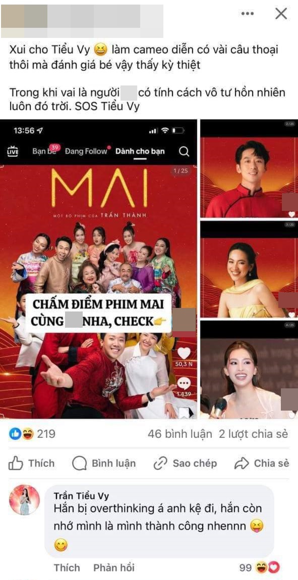 Bị netizen chê hết lời dù chỉ đóng vài phút trong Mai, Tiểu Vy liền đáp trả 1 câu gây bão - Ảnh 5.