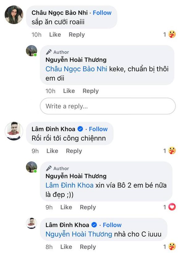 Ngày SofM cưới vợ đã rất gần, bạn gái tung ảnh diện váy cưới, nhiệt tình xin vía 2 con của Rambo! - Ảnh 3. Ngày SofM cưới vợ đã rất gần, bạn gái tung ảnh diện váy cưới, nhiệt tình xin vía 2 con của Rambo! - Ảnh 3.