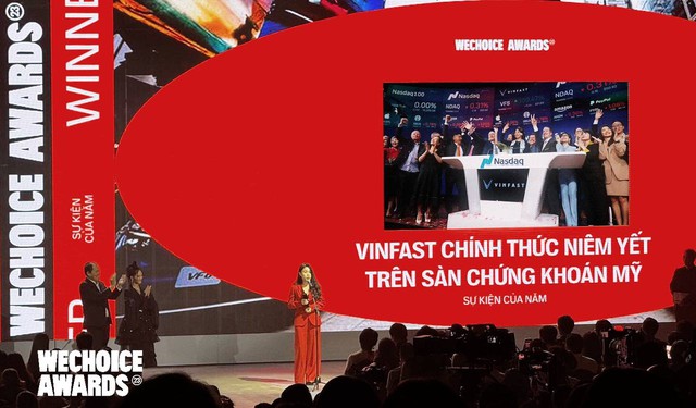 VinFast đổ bộ Gala WeChoice Awards 2023: Kh&ocirc;ng chỉ rinh giải ấn tượng, c&ograve;n tặng ngay xe m&aacute;y điện cực chất cho Gen Z c&aacute; t&iacute;nh - Ảnh 2.